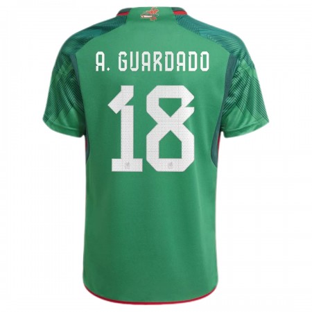 Mexico A.GUARDADO 18 Hjemme VM 2022 - Fodboldtrøjer (S/S)